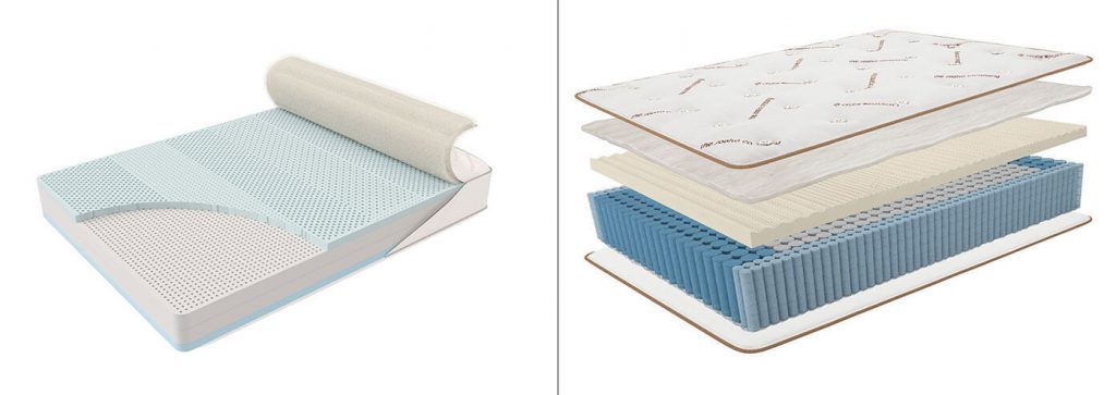 Saatva latex hybrid mattress materials